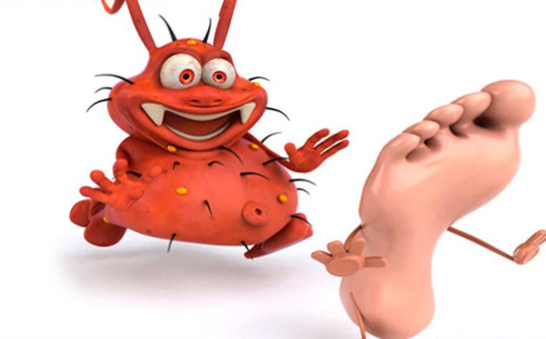 Sorting the fungus of the feet